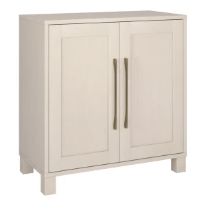 Hailey Home Chabot Alder White 2-Shelf Office Cabinet