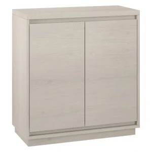 Hailey Home Presque Alder White 2-Shelf Office Cabinet