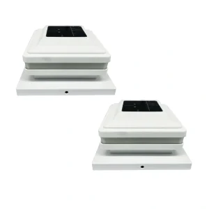 Harbor Breeze White Plastic Deck Post Cap