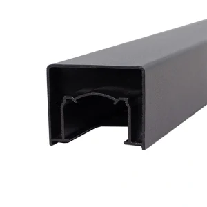 Harmony Railing Alta 6-ft L x 2.5-in W x 2.5-in H Black Aluminum Top Rail