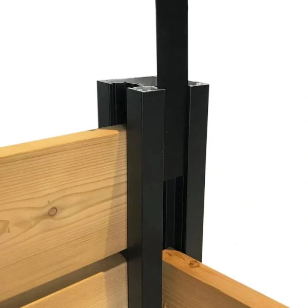 HOFT Black PVC Rail Filler 0.2-in x 33.5-in – Easy to Cut – Deck Tools & Accessories