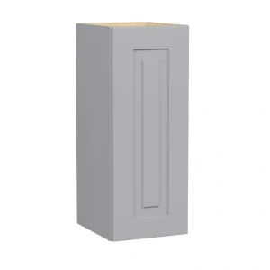 Home Decorators Collection Grayson 12 in. W x 12 in. D x 30 in. H Assembled Plywood Wall Kitchen Cabinet in Pearl Gray with Soft Close