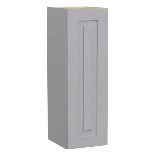 Home Decorators Collection Grayson 12 in. W x 12 in. D x 36 in. H Assembled Plywood Wall Kitchen Cabinet in Pearl Gray with Soft Close