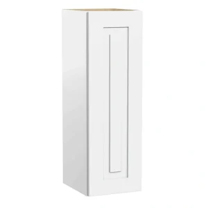 Home Decorators Collection Grayson 12 in. W x 12 in. D x 42 in. H Assembled Plywood Wall Kitchen Cabinet in Pacific White with Soft Close
