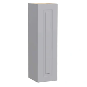 Home Decorators Collection Grayson 12 in. W x 12 in. D x 42 in. H Assembled Plywood Wall Kitchen Cabinet in Pearl Gray with Soft Close