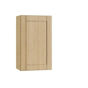 Home Decorators Collection Washington 18 in. W x 12 in. D x 36 in. H Assembled Plywood Wall Kitchen Cabinet in Vanguard Oak with Soft Close