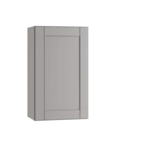 Home Decorators Collection Washington Veiled Gray Plywood Shaker Assembled Wall Kitchen Cabinet Soft Close 21 in W x 12 in D x 30 in H