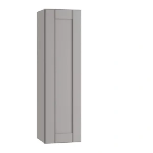 Home Decorators Collection Washington Veiled Gray Plywood Shaker Assembled Wall Kitchen Cabinet Soft Close Left 12 in W x 12 in D x 36 in H