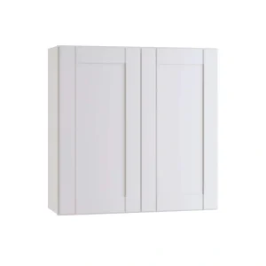 Home Decorators Collection Washington Vesper White Plywood Shaker Assembled Wall Kitchen Cabinet Soft Close 36 in W x 12 in D x 42 in H