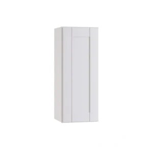 Home Decorators Collection Washington Vesper White Plywood Shaker Assembled Wall Kitchen Cabinet Soft Close Left 12 in W x 12 in D x 30 in H