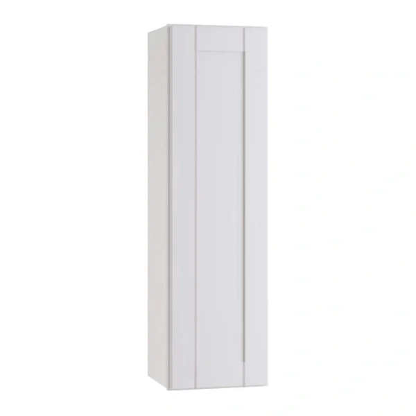 Home Decorators Collection Washington Vesper White Plywood Shaker Assembled Wall Kitchen Cabinet Soft Close Left 9 in W x 12 in D x 42 in H