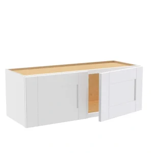 Home Decorators Collection Washington Vesper White Plywood Shaker Stock Assembled Wall Kitchen Cabinet 12 in. x 12 in. x 33 in. Soft Close