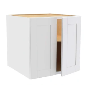 Home Decorators Collection Washington Vesper White Plywood Shaker Stock Assembled Wall Kitchen Cabinet 24 in. x 24 in. x 24 in. Soft Close