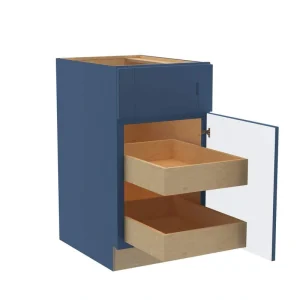 Home Decorators Collection Washington Vessel Blue Plywood Shaker Assembled Base Kitchen Cabinet Soft Close 18 in W x 24 in D x 34.5 in H T726932118