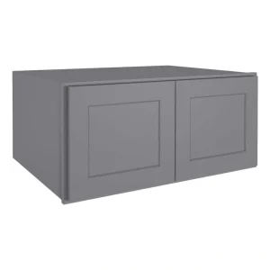 HOMEIBRO Newport Unfinished Plywood Shaker Style Ready to Assemble Stock Wall Kitchen Cabinet (33 in. x 24 in. x 15 in.)