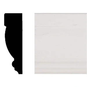 HOUSE OF FARA 3/4 in. x 2-1/2 in. x 8 ft. MDF Casing Molding