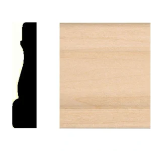 HOUSE OF FARA 3/4 in. x 3-1/4 in. x 96 in. Unfinished Hard Wood Casing