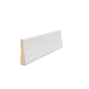HOUSE OF FARA WM 356 9/16 in. D x 2-1/4 in. W x 84 in. L Prefinished White Wood Finger-Joined Casing Moulding