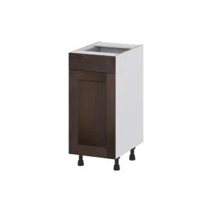 Hugo&Borg 15-in W x 34.5-in H x 21-in D Wood 1-Drawer Base Fully Assembled Cabinet (Recessed Panel Shaker Style)