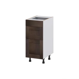 Hugo&Borg 15-in W x 34.5-in H x 21-in D Wood 3-Drawer Base Fully Assembled Cabinet (Recessed Panel Style)