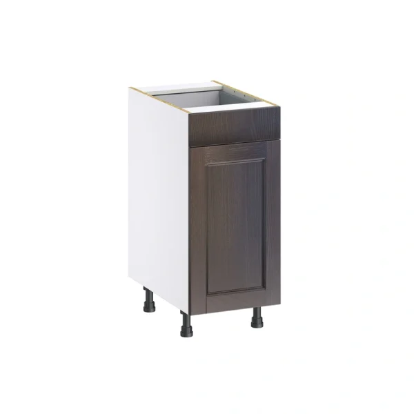 Hugo&Borg 15-in W x 34.5-in H x 24-in D Wood 1-Drawer Sink Base Fully Assembled Cabinet (Recessed Panel Style)