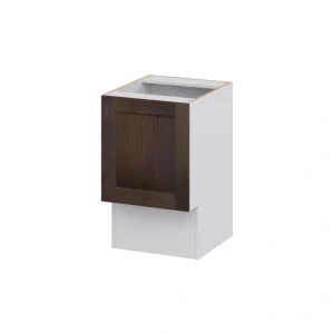 Hugo&Borg 18-in W x 34.5-in H x 21-in D Wood Base Fully Assembled Cabinet (Recessed Panel Shaker Door Style)