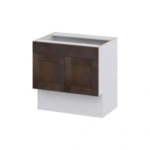 Hugo&Borg 30-in W x 30-in H x 21-in D Wood Base Fully Assembled Cabinet (Recessed Panel Shaker Door Style)