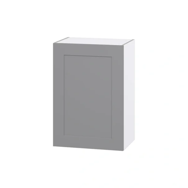 Hugo&Borg Beaumont 21-in W x 30-in H x 14-in D Slate Gray Wall Fully Assembled Cabinet (Flat Panel Shaker Door Style)