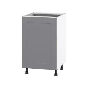 Hugo&Borg Beaumont 21-in W x 34.5-in H x 24-in D Slate Gray Base Fully Assembled Cabinet (Flat Panel Shaker Door Style)