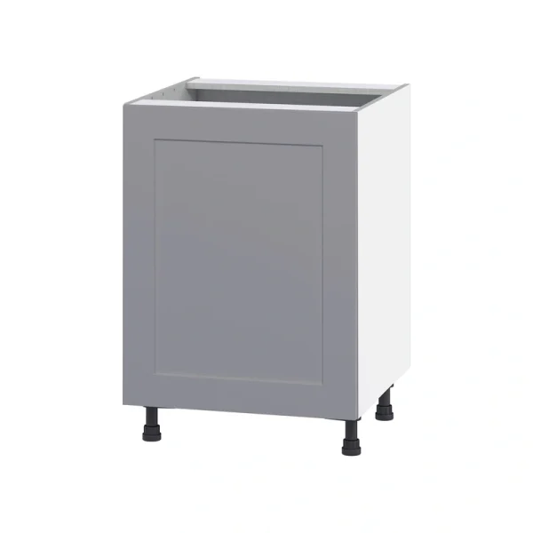 Hugo&Borg Beaumont 24-in W x 34.5-in H x 24-in D Slate Gray Base Fully Assembled Cabinet (Flat Panel Shaker Door Style) T726920059