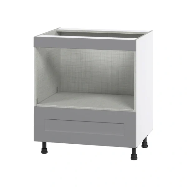 Hugo&Borg Beaumont 30-in W x 34.5-in H x 24-in D Slate Gray 1-Drawer Base Fully Assembled Cabinet