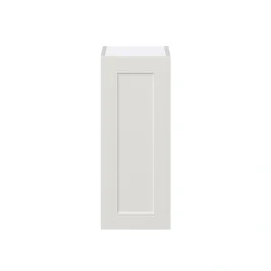 Hugo&Borg Belcourt 12-in W x 30-in H x 14-in D Gray Painted Wall Fully Assembled Cabinet (Recessed Panel Shaker Door Style)