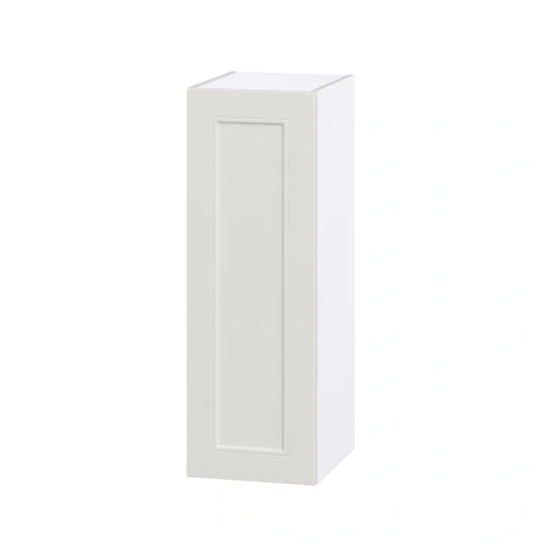 Hugo&Borg Belcourt 12-in W x 35-in H x 14-in D Gray Painted Wall Fully Assembled Cabinet (Recessed Panel Shaker Door Style)