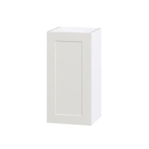 Hugo&Borg Belcourt 15-in W x 30-in H x 14-in D Gray Painted Wall Fully Assembled Cabinet (Recessed Panel Shaker Door Style) T726922513
