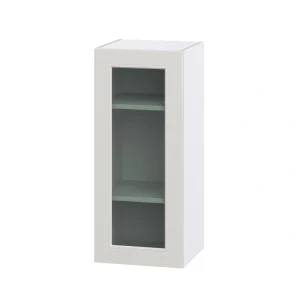 Hugo&Borg Belcourt 15-in W x 35-in H x 14-in D Gray Painted Wall Fully Assembled Cabinet (Recessed Panel Shaker Door Style) T726922341