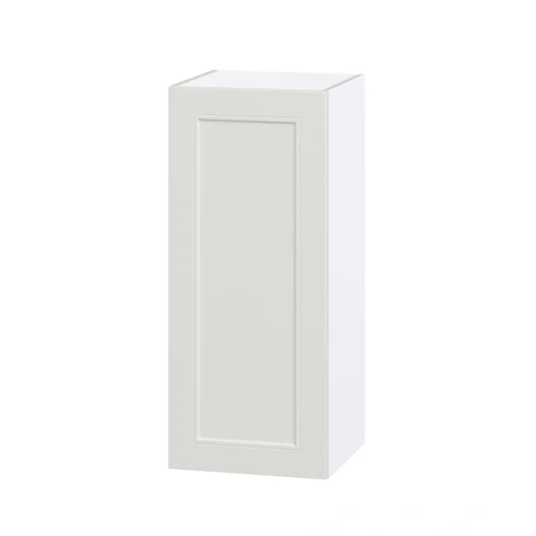 Hugo&Borg Belcourt 15-in W x 35-in H x 14-in D Gray Painted Wall Fully Assembled Cabinet (Recessed Panel Shaker Door Style) T726922345