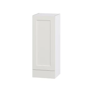 Hugo&Borg Belcourt 15-in W x 40-in H x 14-in D Gray Painted 1-Drawer Wall Fully Assembled Cabinet (Recessed Panel Shaker Style)