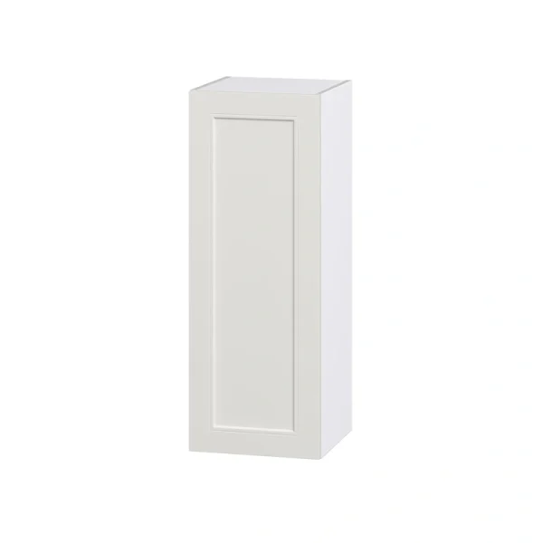 Hugo&Borg Belcourt 15-in W x 40-in H x 14-in D Gray Painted Wall Fully Assembled Cabinet (Recessed Panel Shaker Door Style) T726922316