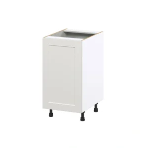 Hugo&Borg Belcourt 18-in W x 34.5-in H x 24-in D Gray Painted 1-Drawer Pull-out Cabinet Base Fully Assembled Cabinet (Recessed Panel Style)