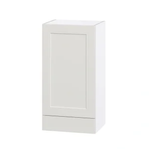 Hugo&Borg Belcourt 18-in W x 35-in H x 14-in D Gray Painted 1-Drawer Wall Fully Assembled Cabinet (Recessed Panel Shaker Style) T726922112