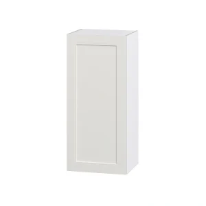 Hugo&Borg Belcourt 18-in W x 40-in H x 14-in D Gray Painted Wall Fully Assembled Cabinet (Recessed Panel Shaker Door Style) T726922084
