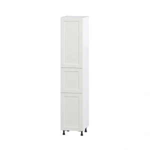 Hugo&Borg Belcourt 18-in W x 94.5-in H x 24-in D Gray Painted Pantry Fully Assembled Cabinet (Recessed Panel Shaker Door Style)