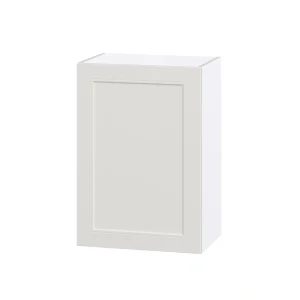 Hugo&Borg Belcourt 21-in W x 30-in H x 14-in D Gray Painted Wall Fully Assembled Cabinet (Recessed Panel Shaker Door Style)
