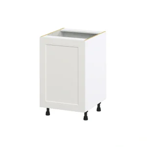 Hugo&Borg Belcourt 21-in W x 34.5-in H x 24-in D Gray Painted Base Fully Assembled Cabinet (Recessed Panel Shaker Door Style)