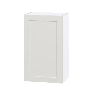 Hugo&Borg Belcourt 21-in W x 35-in H x 14-in D Gray Painted Wall Fully Assembled Cabinet (Recessed Panel Shaker Door Style)