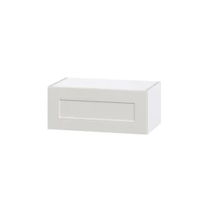 Hugo&Borg Belcourt 24-in W x 10-in H x 14-in D Gray Painted Wall Fully Assembled Cabinet (Recessed Panel Shaker Door Style)