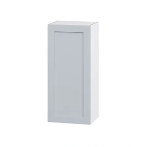Hugo&Borg Charlesberg 18-in W x 40-in H x 14-in D Gray Wall Fully Assembled Cabinet (Recessed Panel Shaker Door Style)