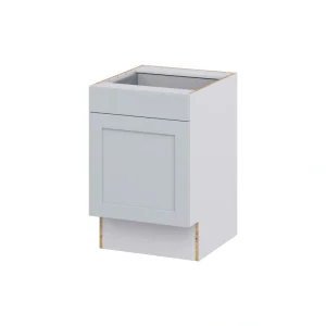 Hugo&Borg Charlesberg 21-in W x 34.5-in H x 24-in D Gray Base Fully Assembled Cabinet (Recessed Panel Shaker Door Style)