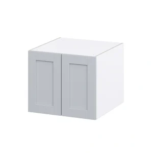Hugo&Borg Charlesberg 24-in W x 20-in H x 24-in D Gray Wall Fully Assembled Cabinet (Recessed Panel Shaker Door Style)