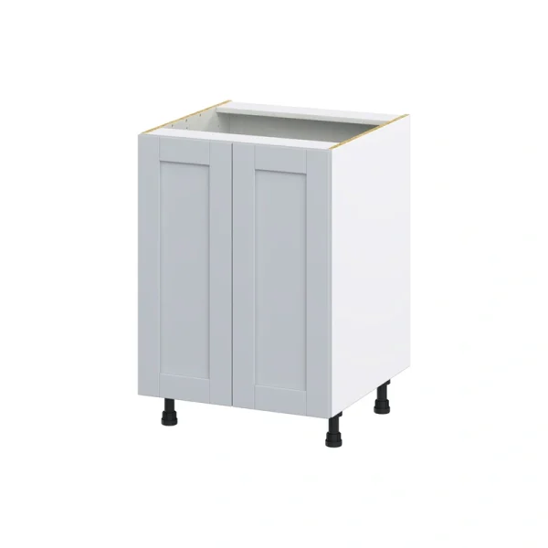 Hugo&Borg Charlesberg 24-in W x 34.5-in H x 24-in D Gray Base Fully Assembled Cabinet (Flat Panel Shaker Door Style) T726919848